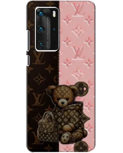 Чехол для Huawei P40 Pro с картинкой «Мишка в стиле LV» Чехол для Huawei P40 Pro с картинкой «Мишка в стиле LV»