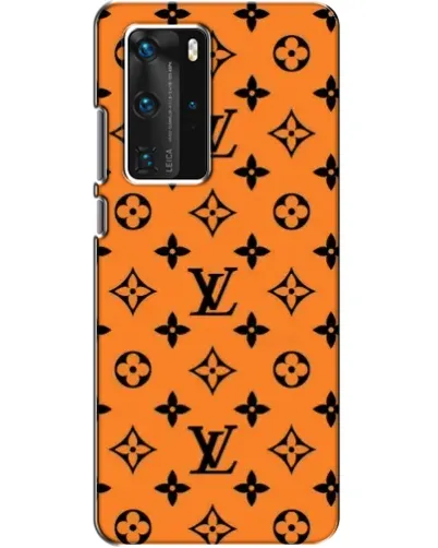Чехол для Huawei P40 Pro с картинкой «Оранжевый стиль LV» Чехол для Huawei P40 Pro с картинкой «Оранжевый стиль LV»