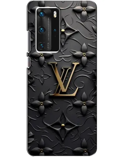 Чехол для Huawei P40 Pro с картинкой «Кожаная текстура LV» Чехол для Huawei P40 Pro с картинкой «Кожаная текстура LV»