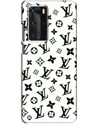 Чехол для Huawei P40 Pro с картинкой «Монохромный хаос LV» Чехол для Huawei P40 Pro с картинкой «Монохромный хаос LV»