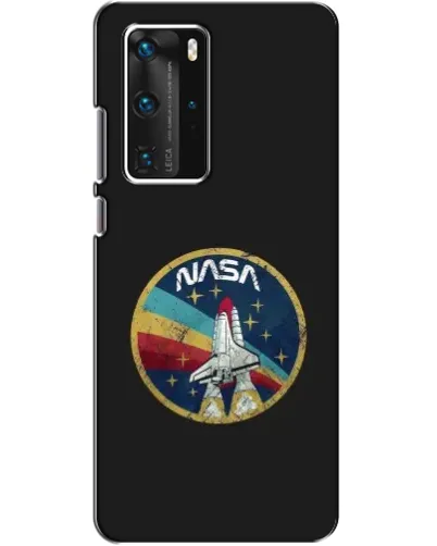 Чехол для Huawei P40 Pro с картинкой «NASA — эмблема миссии» Чехол для Huawei P40 Pro с картинкой «NASA — эмблема миссии»