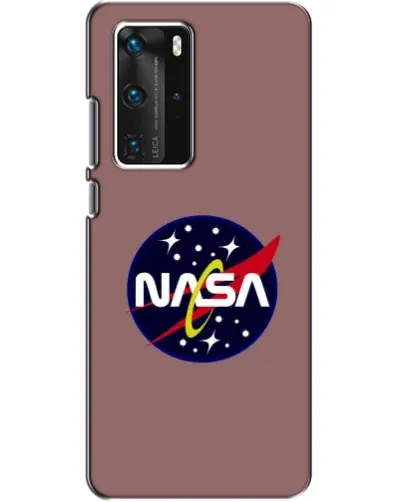 Чехол для Huawei P40 Pro с картинкой «NASA — ретро космос» Чехол для Huawei P40 Pro с картинкой «NASA — ретро космос»