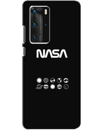 Чехол для Huawei P40 Pro с картинкой «NASA — технический принт» Чехол для Huawei P40 Pro с картинкой «NASA — технический принт»