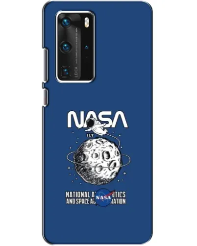 Чехол для Huawei P40 Pro с картинкой «NASA — лунная миссия» Чехол для Huawei P40 Pro с картинкой «NASA — лунная миссия»