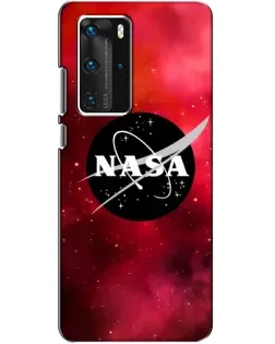 Чехол для Huawei P40 Pro с картинкой «NASA — красная туманность»