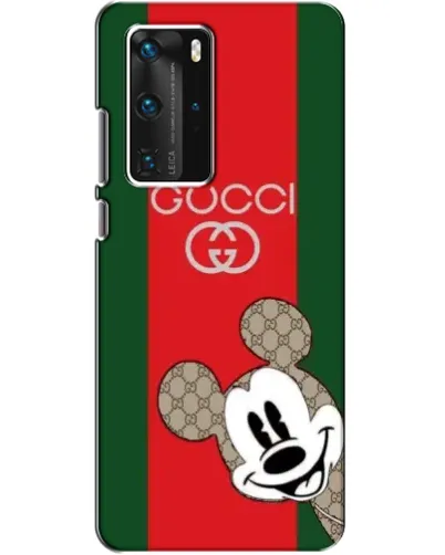 Чехол для Huawei P40 Pro с картинкой «Gucci — полосы и Микки» Чехол для Huawei P40 Pro с картинкой «Gucci — полосы и Микки»