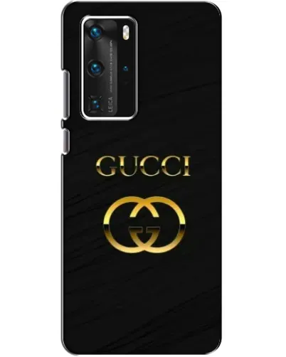 Чехол для Huawei P40 Pro с картинкой «Золотой логотип Gucci» Чехол для Huawei P40 Pro с картинкой «Золотой логотип Gucci»