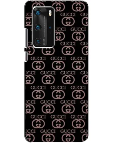 Чехол для Huawei P40 Pro с картинкой «Классическая монограмма Gucci» Чехол для Huawei P40 Pro с картинкой «Классическая монограмма Gucci»