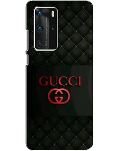 Чехол для Huawei P40 Pro с картинкой «Gucci — стеганый черный» Чехол для Huawei P40 Pro с картинкой «Gucci — стеганый черный»