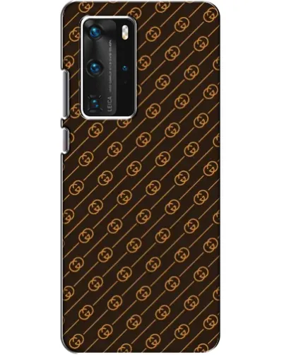 Чехол для Huawei P40 Pro с картинкой «Gucci — золотые диагонали» Чехол для Huawei P40 Pro с картинкой «Gucci — золотые диагонали»
