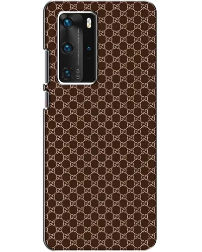 Чехол для Huawei P40 Pro с картинкой «Gucci — шоколадная сетка» Чехол для Huawei P40 Pro с картинкой «Gucci — шоколадная сетка»
