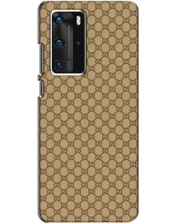 Чехол для Huawei P40 Pro с картинкой «Gucci — классический беж»