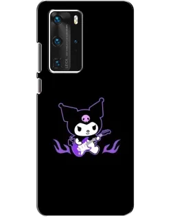 Чехол для Huawei P40 Pro с картинкой «Электрическая Kuromi»