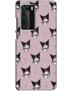 Чехол для Huawei P40 Pro с картинкой «Kuromi — ночной сон»
