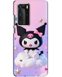 Чехол для Huawei P40 Pro с картинкой «Куроми на облаке»