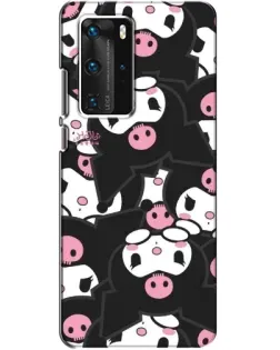 Чехол для Huawei P40 Pro с картинкой «Паттерн голов Куроми»