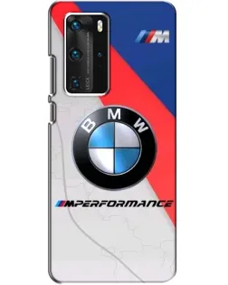 Чехол для Huawei P40 Pro с картинкой «BMW Performance стиль»