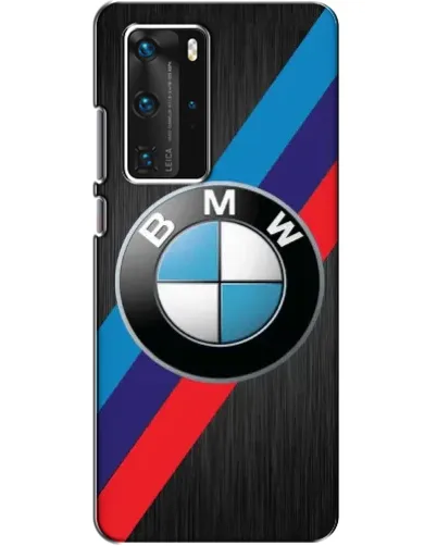 Чехол для Huawei P40 Pro с картинкой «BMW M-stripes стиль»