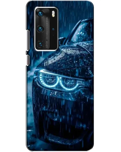 Чехол для Huawei P40 Pro с картинкой «BMW под дождем» Чехол для Huawei P40 Pro с картинкой «BMW под дождем»