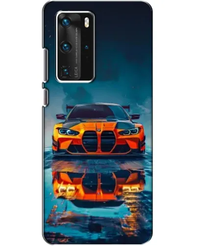 Чехол для Huawei P40 Pro с картинкой «BMW — золотая эмблема» Чехол для Huawei P40 Pro с картинкой «BMW — золотая эмблема»