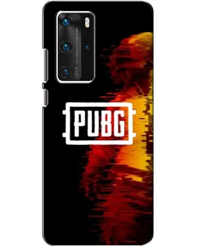 Чехол для Huawei P40 Pro с картинкой «Яркий логотип PUBG» Чехол для Huawei P40 Pro с картинкой «Яркий логотип PUBG»