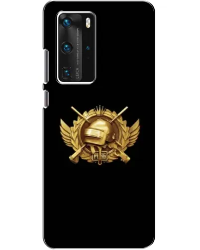 Чехол для Huawei P40 Pro с картинкой «PUBG — оранжевый градиент» Чехол для Huawei P40 Pro с картинкой «PUBG — оранжевый градиент»