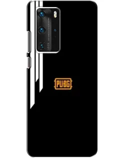 Чехол для Huawei P40 Pro с картинкой «PUBG — вертикальные линии»