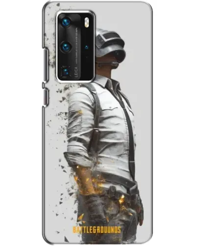 Чехол для Huawei P40 Pro с картинкой «PUBG — боец в пыли» Чехол для Huawei P40 Pro с картинкой «PUBG — боец в пыли»