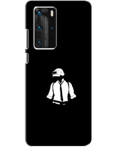 Чехол для Huawei P40 Pro с картинкой «PUBG — белый шлем» Чехол для Huawei P40 Pro с картинкой «PUBG — белый шлем»