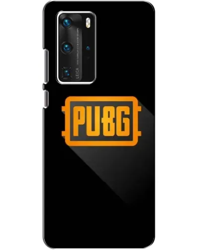 Чехол для Huawei P40 Pro с картинкой «PUBG — рамка лого» Чехол для Huawei P40 Pro с картинкой «PUBG — рамка лого»