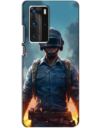 Чехол для Huawei P40 Pro с картинкой «PUBG — реалистичный герой» Чехол для Huawei P40 Pro с картинкой «PUBG — реалистичный герой»