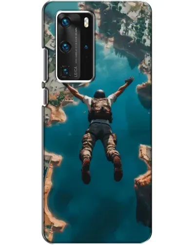 Чехол для Huawei P40 Pro с картинкой «PUBG — свободное падение» Чехол для Huawei P40 Pro с картинкой «PUBG — свободное падение»