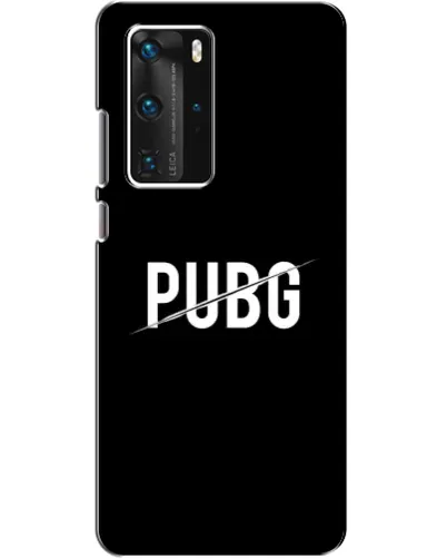 Чехол для Huawei P40 Pro с картинкой «PUBG — белый логотип» Чехол для Huawei P40 Pro с картинкой «PUBG — белый логотип»