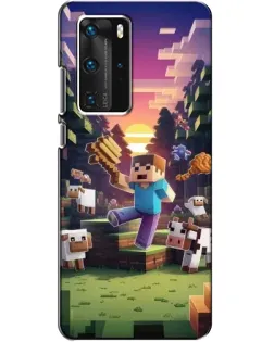 Чохол для Huawei P40 Pro з картинкою «Стів на фермі» Чохол для Huawei P40 Pro з картинкою «Стів на фермі»