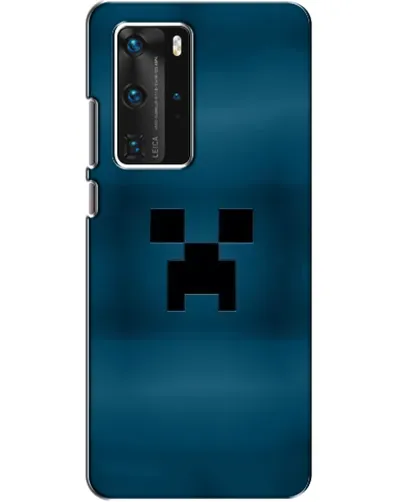 Чехол для Huawei P40 Pro с картинкой «Крипер текстура»