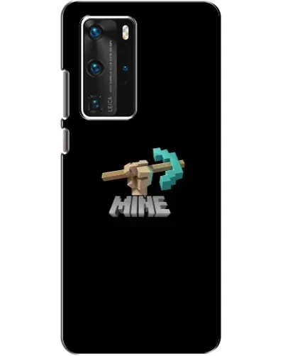 Чехол для Huawei P40 Pro с картинкой «Алмазная кирка»