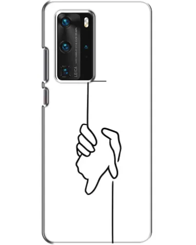 Чехол для Huawei P40 Pro с картинкой «Рука держит» Чехол для Huawei P40 Pro с картинкой «Рука держит»