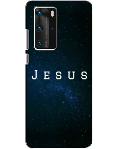 Чехол для Huawei P40 Pro с картинкой «Звездное небо Jesus» Чехол для Huawei P40 Pro с картинкой «Звездное небо Jesus»