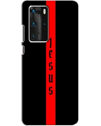 Чехол для Huawei P40 Pro с картинкой «Красная линия веры» Чехол для Huawei P40 Pro с картинкой «Красная линия веры»