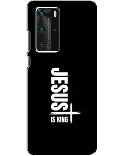 Чехол для Huawei P40 Pro с картинкой «Вертикаль веры Jesus» Чехол для Huawei P40 Pro с картинкой «Вертикаль веры Jesus»