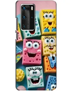 Чехол для Huawei P40 Pro с картинкой «Цветные губки» Чехол для Huawei P40 Pro с картинкой «Цветные губки»