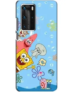 Чехол для Huawei P40 Pro с картинкой «Веселые пузырьки» Чехол для Huawei P40 Pro с картинкой «Веселые пузырьки»