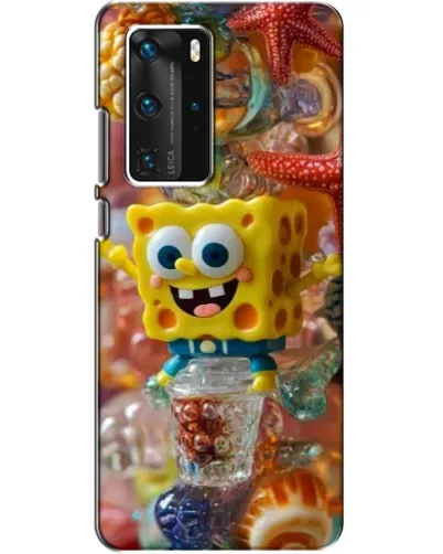 Чехол для Huawei P40 Pro с картинкой «Сокровища океана»