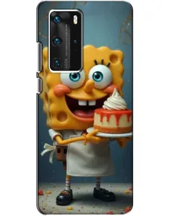 Чехол для Huawei P40 Pro с картинкой «Повар Спанч Боб» Чехол для Huawei P40 Pro с картинкой «Повар Спанч Боб»