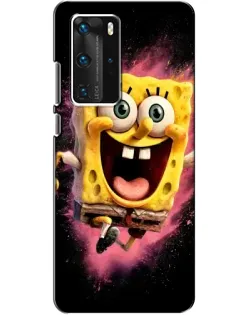 Чехол для Huawei P40 Pro с картинкой «Взрывной Спанч Боб» Чехол для Huawei P40 Pro с картинкой «Взрывной Спанч Боб»