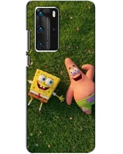 Чехол для Huawei P40 Pro с картинкой «Друзья на лужайке» Чехол для Huawei P40 Pro с картинкой «Друзья на лужайке»