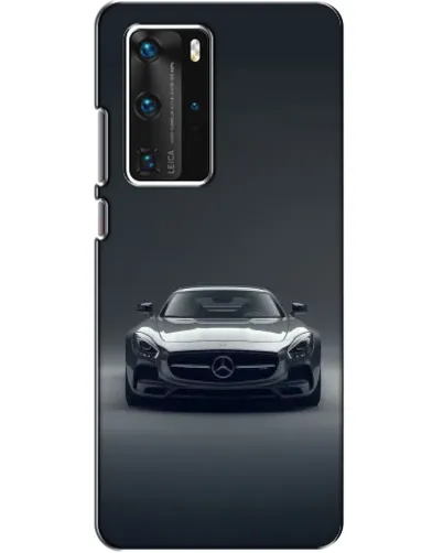 Чехол для Huawei P40 Pro с картинкой «Mercedes на черном» Чехол для Huawei P40 Pro с картинкой «Mercedes на черном»