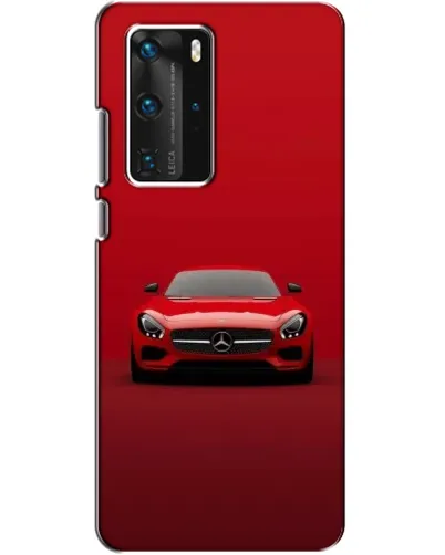 Чехол для Huawei P40 Pro с картинкой «Красный Mercedes AMG» Чехол для Huawei P40 Pro с картинкой «Красный Mercedes AMG»
