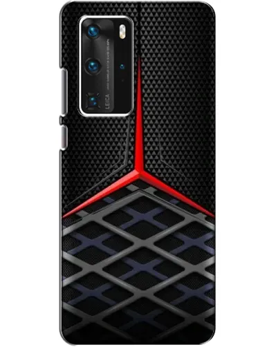 Чехол для Huawei P40 Pro с картинкой «Mercedes Carbon Grid» Чехол для Huawei P40 Pro с картинкой «Mercedes Carbon Grid»