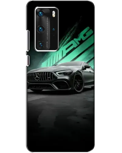 Чехол для Huawei P40 Pro с картинкой «Темный Mercedes AMG» Чехол для Huawei P40 Pro с картинкой «Темный Mercedes AMG»